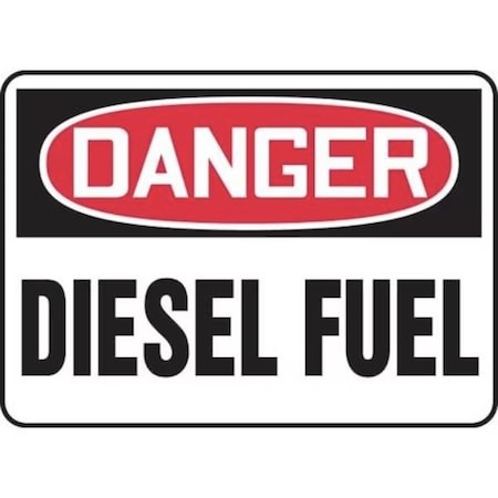 Accuform OSHA DANGER SAFETY SIGN DIESEL FUEL MCHL224XT MCHL224XT